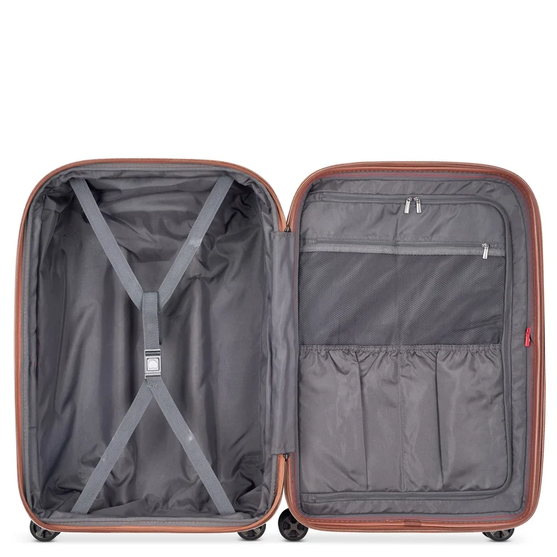 Delsey Paris Carrousel - 4-Rollen-Trolley 67 cm erw. (marineblau)