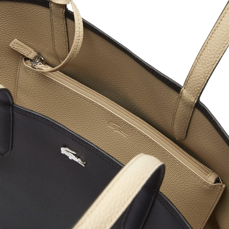 Lacoste Anna - Shopper 35 cm (black sand)