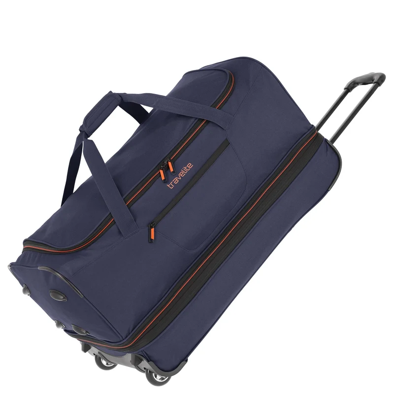 Travelite Basics - Rollenreisetasche 98/119L 70 cm erw. (navy)