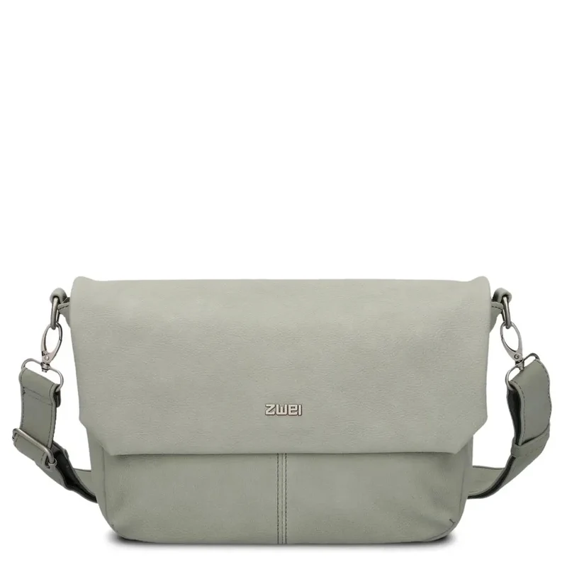 zwei Mademoiselle M60 - Umhängetasche 33 cm (sage)
