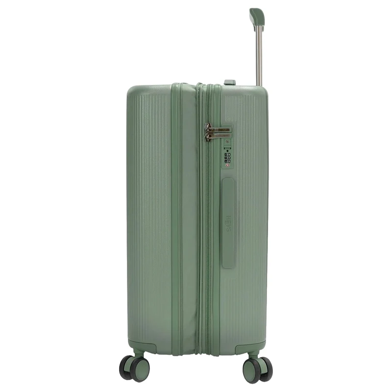 Heys Earth Tones - 4-Rollen-Trolley M 66 cm erw. (moss)