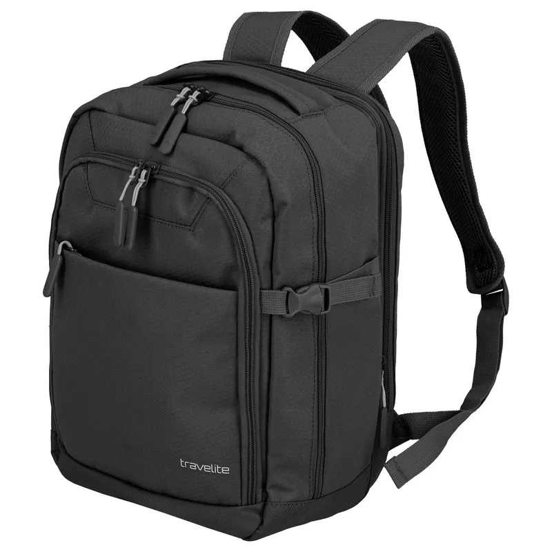 Travelite Kick Off - Cabin Rucksack 40 cm, 20 l (schwarz)