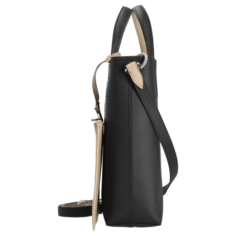 Lacoste Anna - vertical Shopper 29 cm (noir krema)