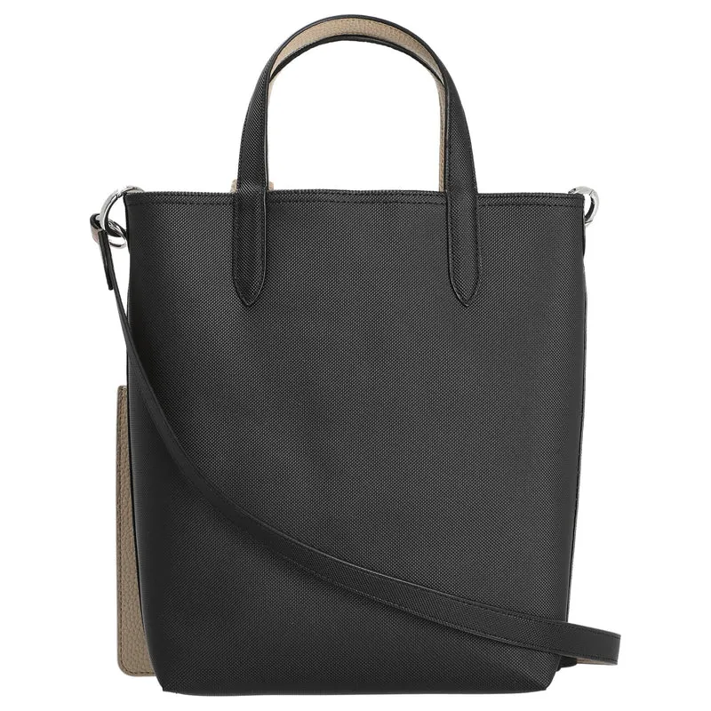 Lacoste Anna - vertical Shopper 29 cm (noir krema)