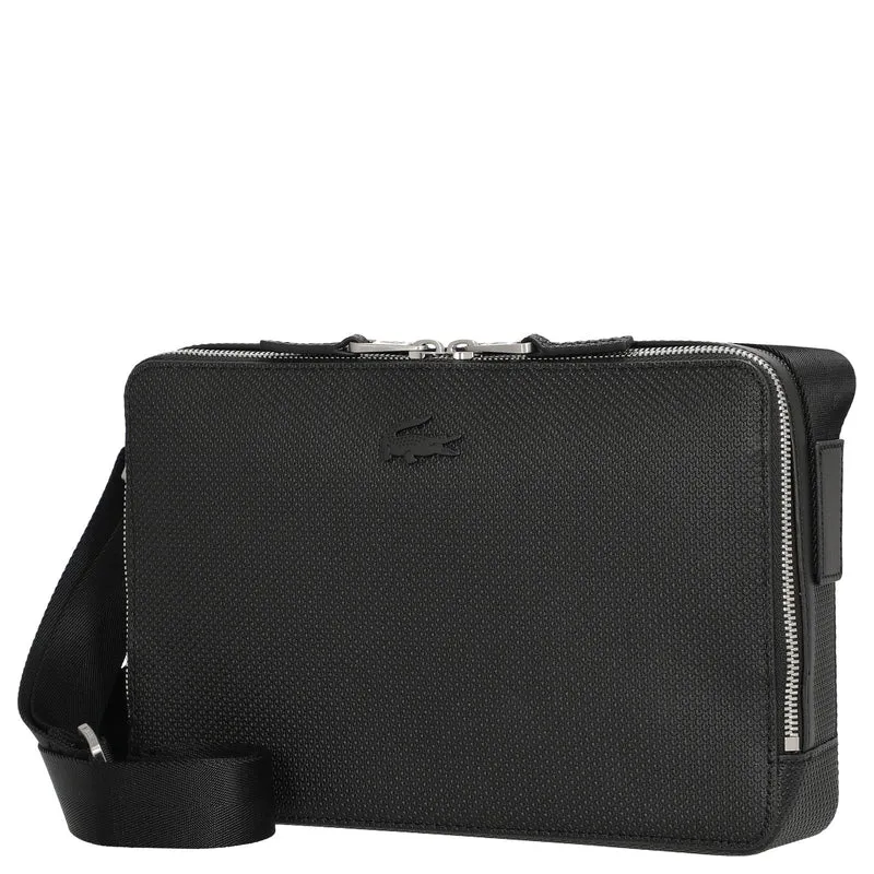 Lacoste Chantaco Reporter Bag - Umhängetasche 26 cm (noir)