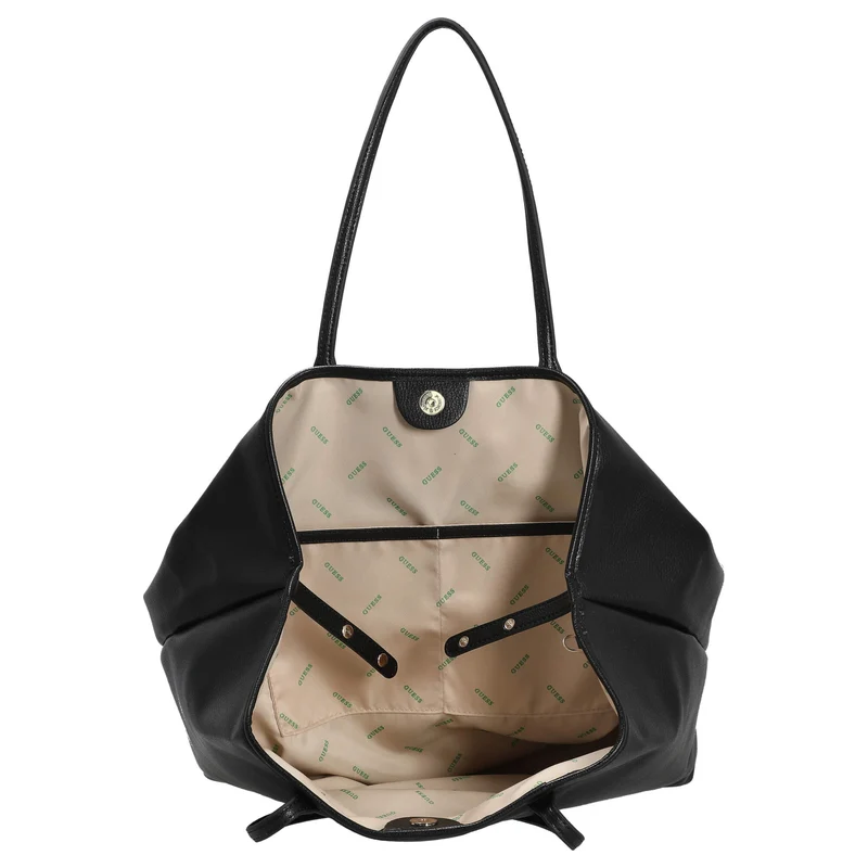 Guess Eco Vittoria - Shopper L mit herausnehmbarer Pouch 40 cm (black)