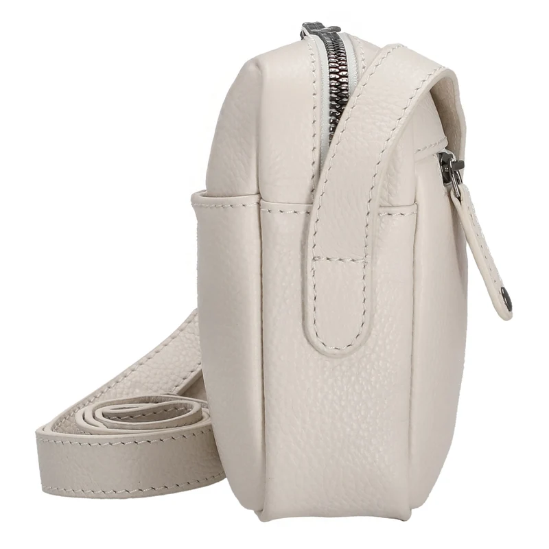 bugatti Elsa - Schultertasche S Leder 18.5 cm (weiß)