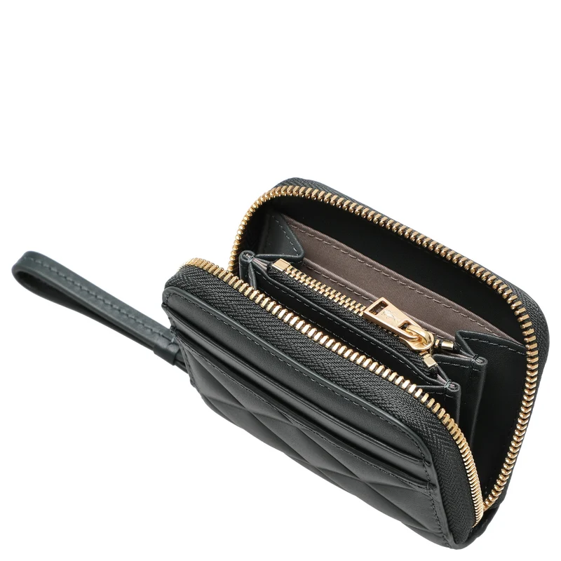 Lacoste Crocodelle Puffed - Geldbörse 4cc 10 cm (sinople)