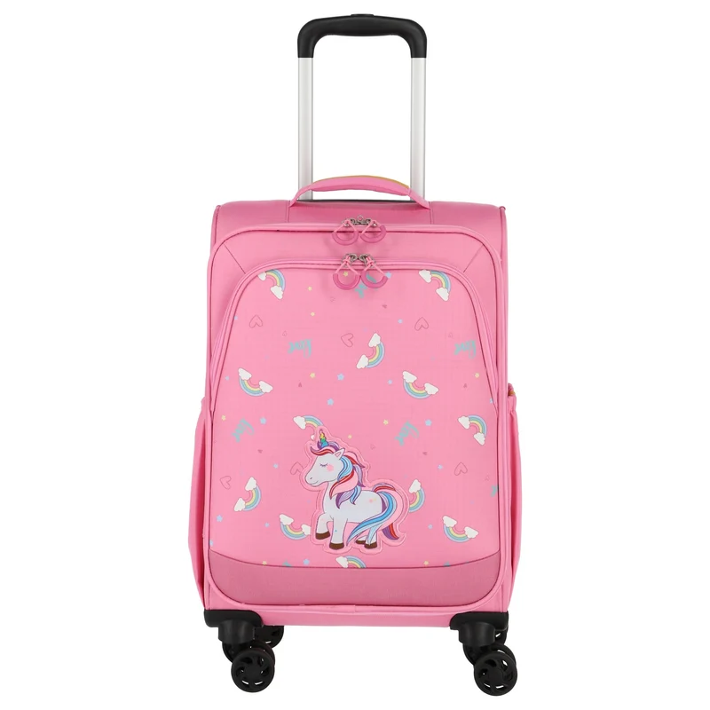Travelite Minimover - 4-Rollen-Kindertrolley 55 cm (Einhorn)
