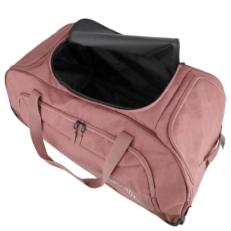 Travelite Kick Off - Rollenreisetasche XL 77 cm (petrol)