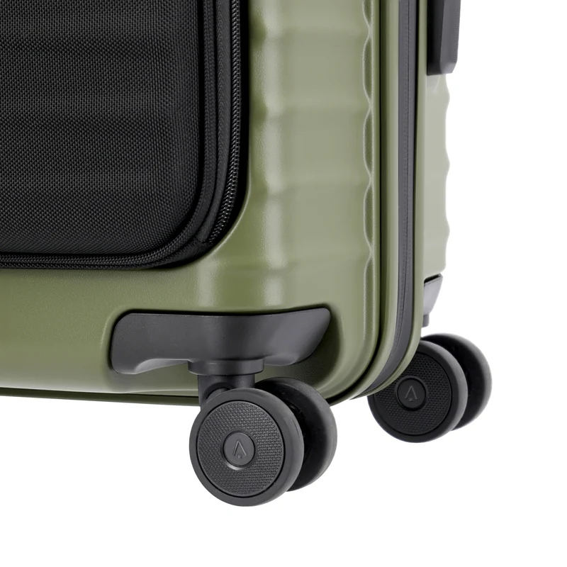 TITAN UPGRADE - 4-Rollen-Kabinentrolley S 55/23 cm mit Vortasche (forest green)