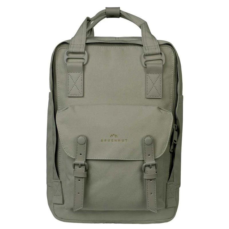Doughnut Macaroon Meditative Dark 16 - Rucksack 38 cm (sand)