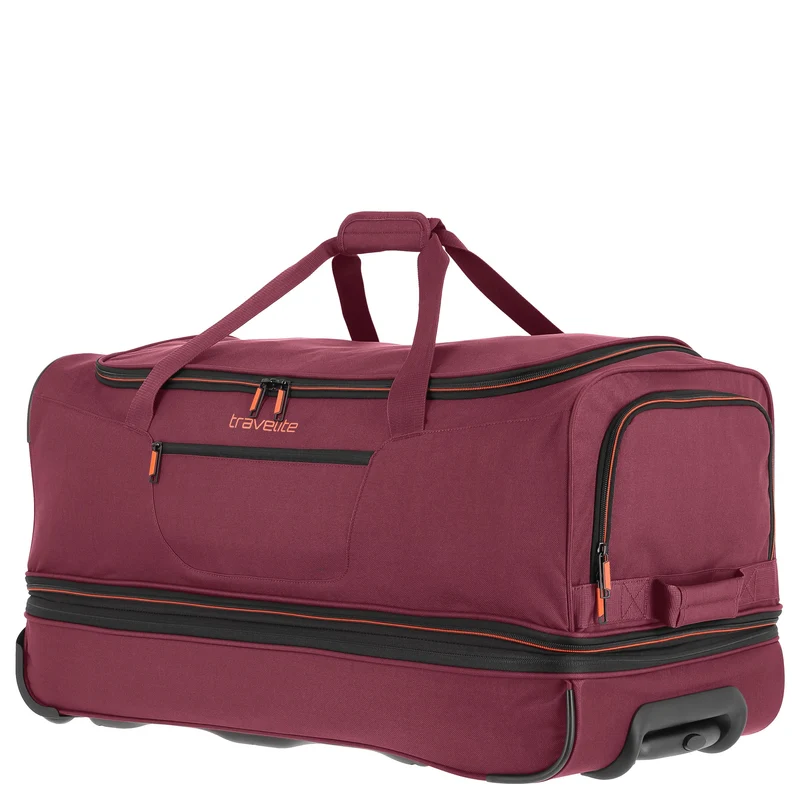 Travelite Basics - Rollenreisetasche 98/119L 70 cm erw. (bordeaux)