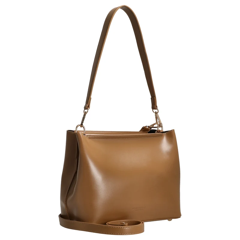 Seidenfelt Arvaja Midi Hobo - Shopper 25 cm (toffee)