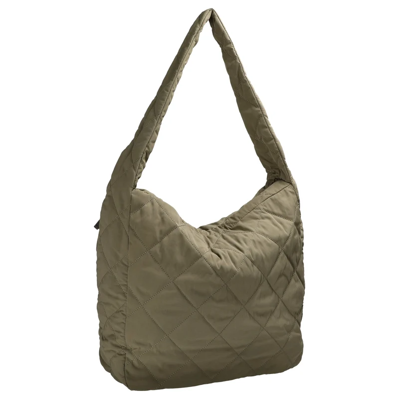 Seidenfelt Hetta Maxi Hobo - Schultertasche 42 cm (greige khaki)