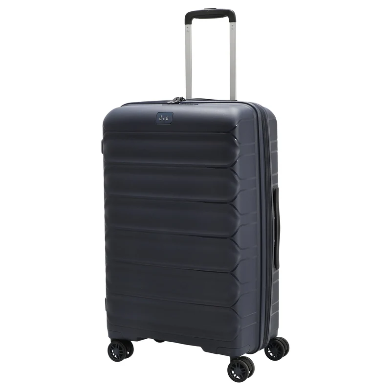 D&N Travel Line 4700+ - 4-Rollen-Trolley M 68 cm erw. (navy)