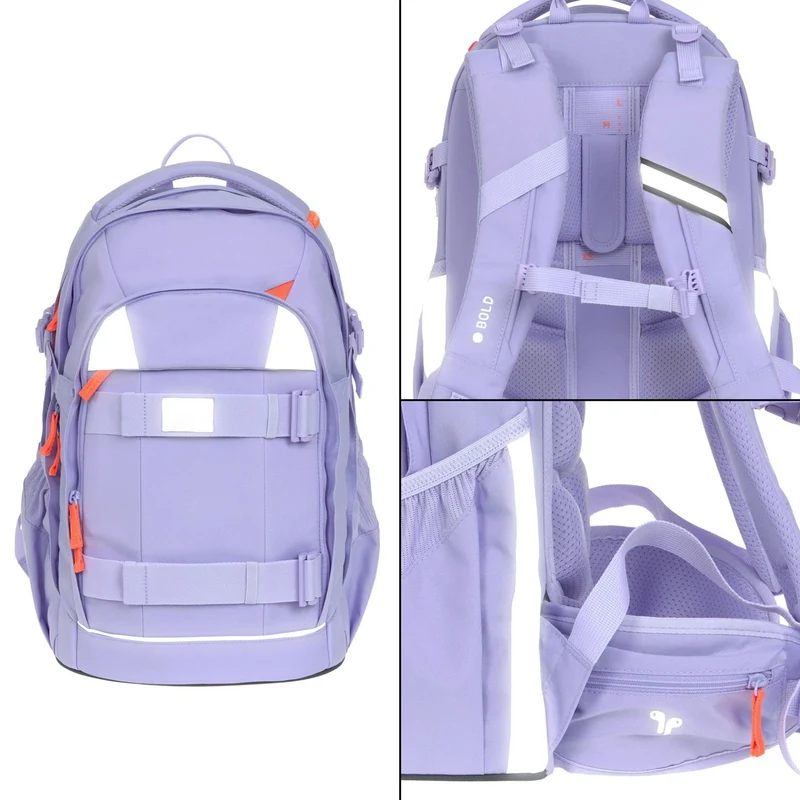 Lässig Bold Origin - Schulrucksack 46.5 cm (Lavender)