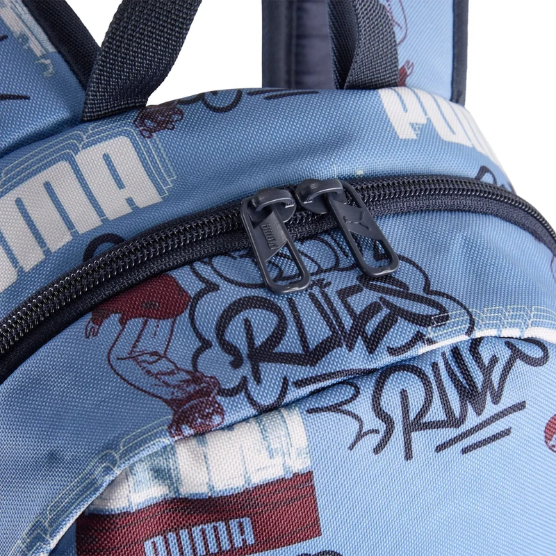 Puma Phase AOP - Rucksack Small 37 cm (cool blue-mid 90ies aop)