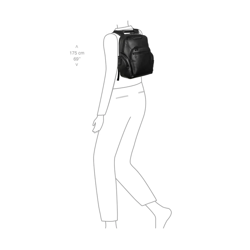 Porsche Design Roadster Evo - Rucksack S 15.6" 38 cm (black)
