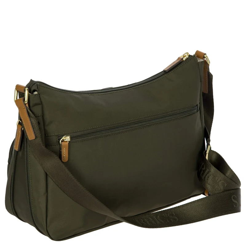 Brics X-Bag Shopper M - Schultertasche 34 cm (olive)