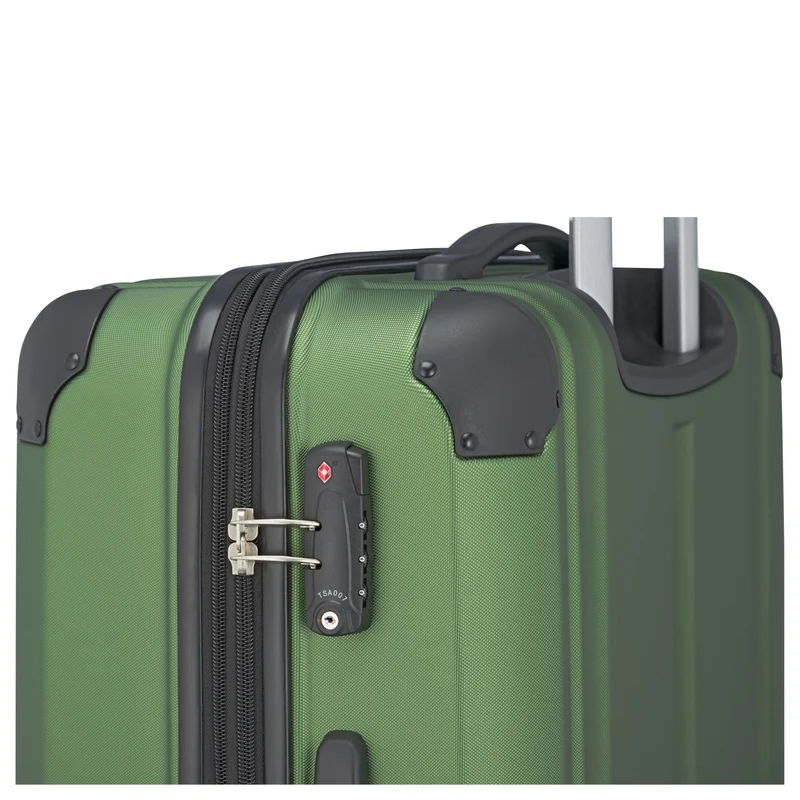 Travelite City - 4-Rollen-Kabinentrolley S 55 cm (green)