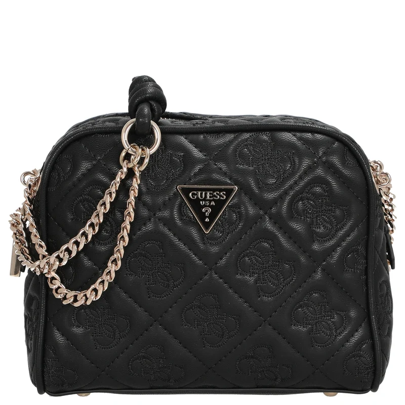 Guess Adelasia Camera Crossbody - Umhängetasche 18 cm (schwarz)