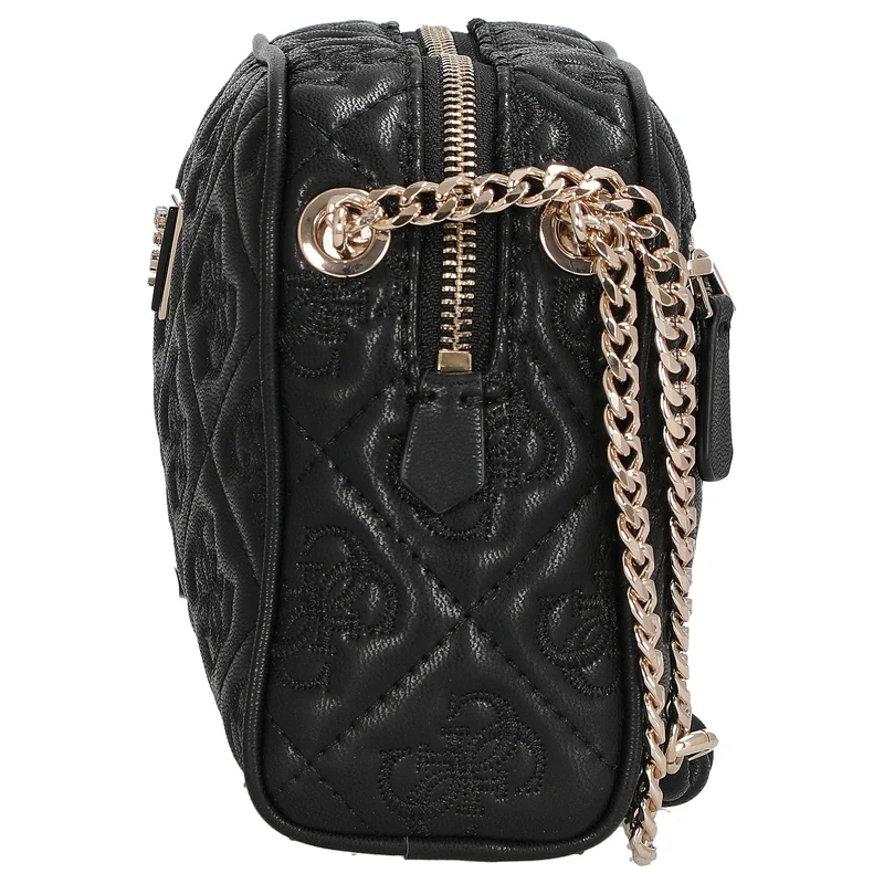 Guess Adelasia Camera Crossbody - Umhängetasche 18 cm (schwarz)