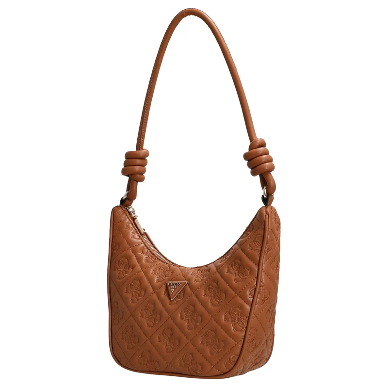 Guess Adelasia Top Zip - Schultertasche 24 cm (Caramel)