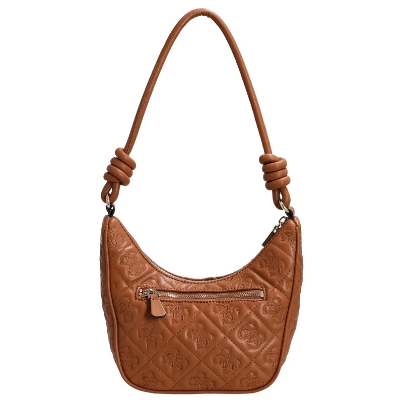 Guess Adelasia Top Zip - Schultertasche 24 cm (Caramel)