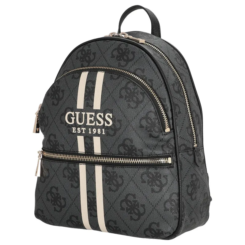 Guess Manhattan II Backpack - Rucksack L (coal logo)