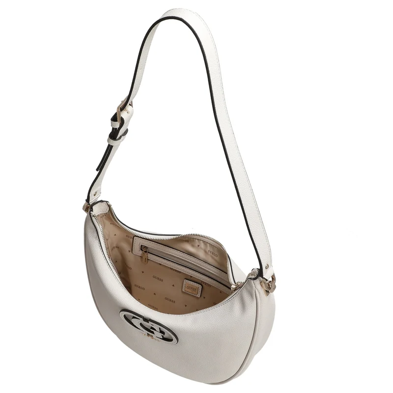 Guess Calebra Hobo - Umhängetasche 19 cm (off white)