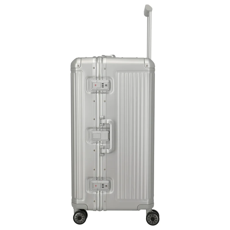 Travelite Next Trunk - 4-Rollen-Trolley 76 cm (silber)