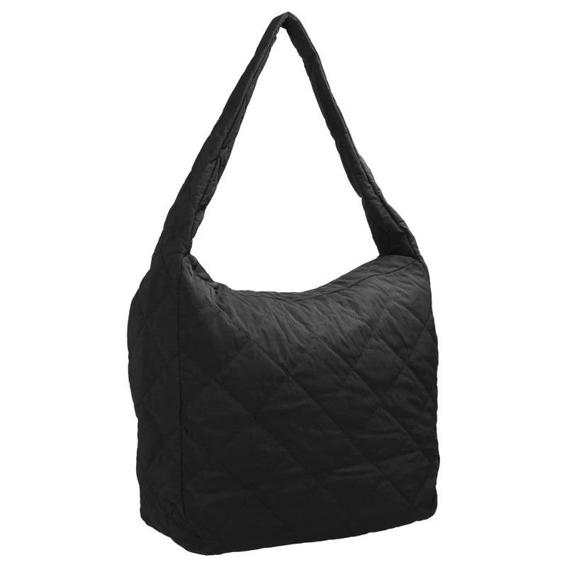 Seidenfelt Hetta Maxi Hobo - Schultertasche 42 cm (black)