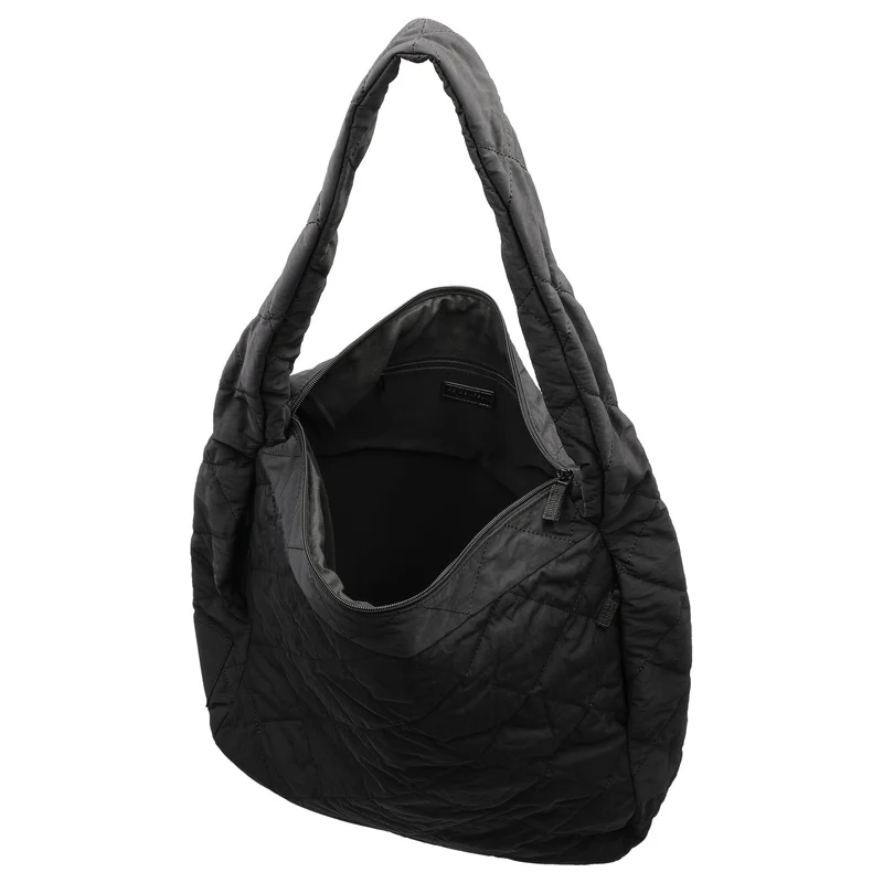 Seidenfelt Hetta Maxi Hobo - Schultertasche 42 cm (black)