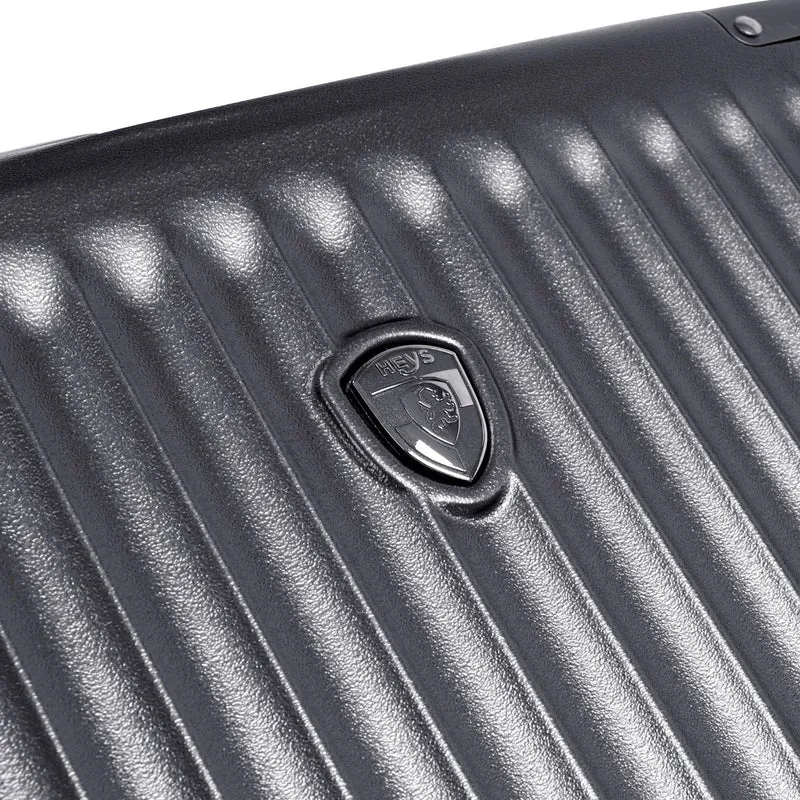 Heys Luxe - 4-Rollen-Kabinentrolley S 53 cm erw. (gunmetal)