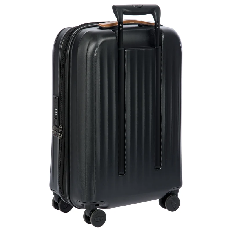 Brics Taormina - 4-Rollen-Kabinentrolley S 55 cm erw. USB (schwarz)