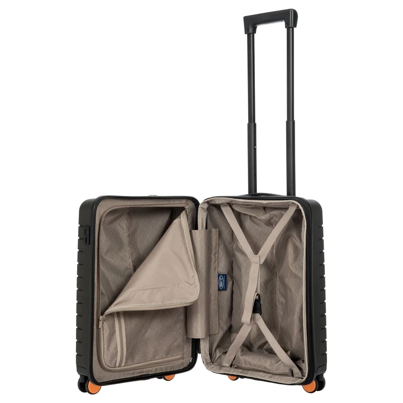 Brics BY Ulisse - 4-Rollen-Kabinentrolley 55 cm erw. (olive)