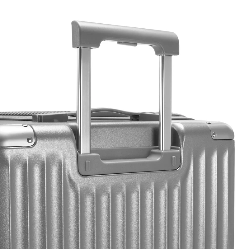 Heys Luxe - 4-Rollen-Trolley L 76 cm erw. (silver)