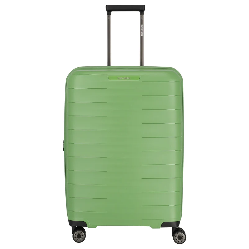 Travelite Mooby - 4-Rollen-Trolley Set L/M/S 3tlg. erw. (grün)