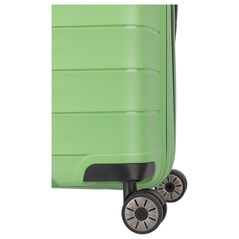 Travelite Mooby - 4-Rollen-Trolley Set L/M/S 3tlg. erw. (grün)