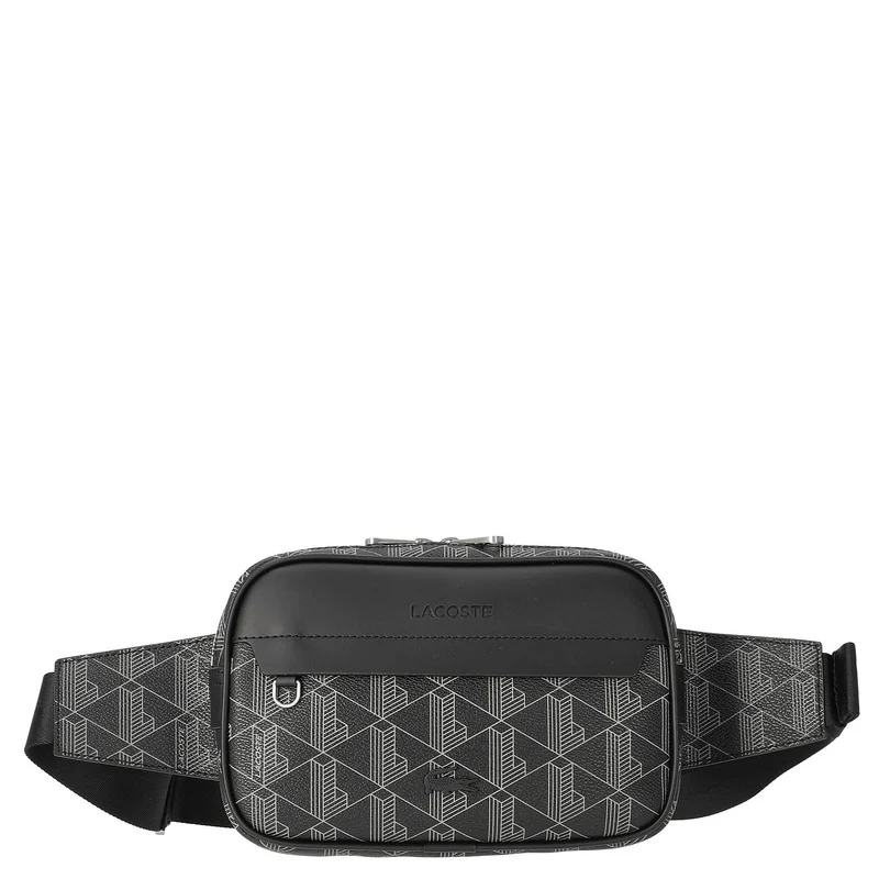 Lacoste The Blend - Gürteltasche 23 cm (monogram noir gris)