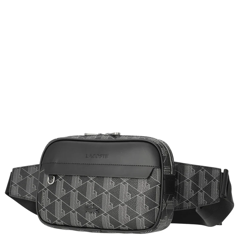 Lacoste The Blend - Gürteltasche 23 cm (monogram noir gris)