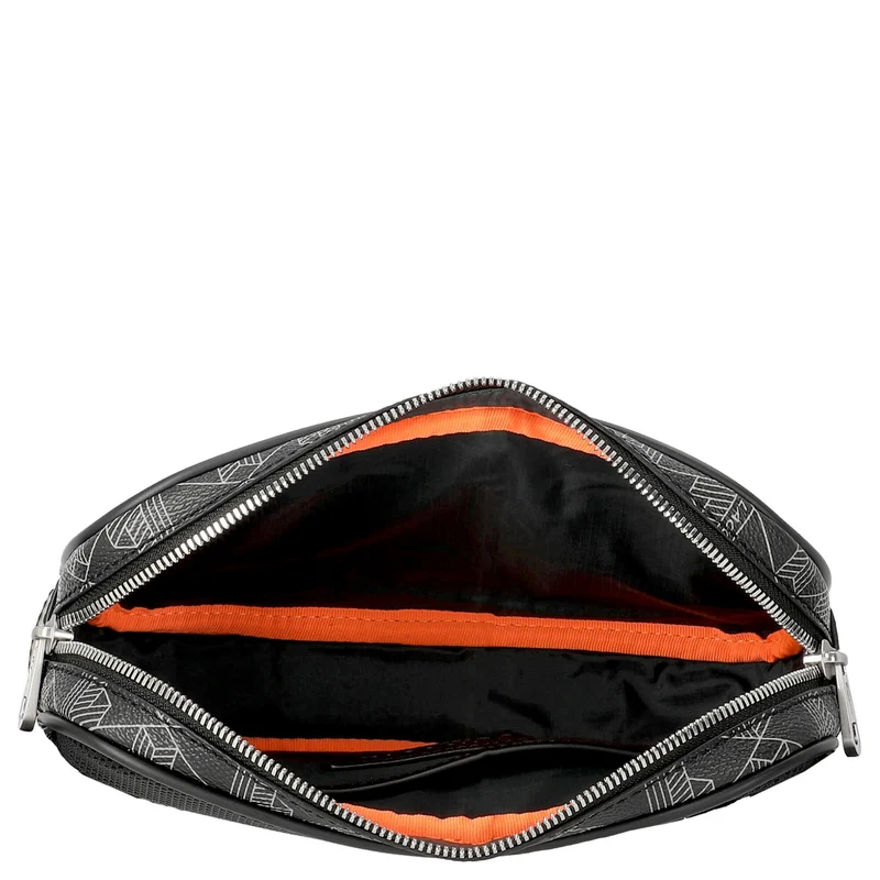 Lacoste The Blend - Gürteltasche 23 cm (monogram noir gris)