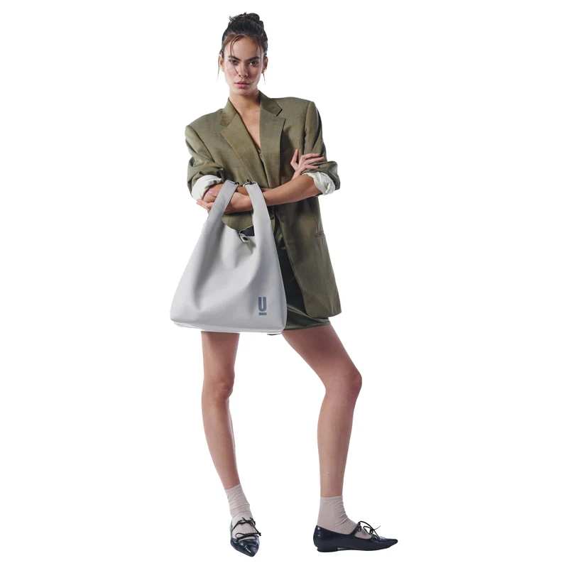 The Urban Society Market - Beuteltasche 34 cm (neutral grey)