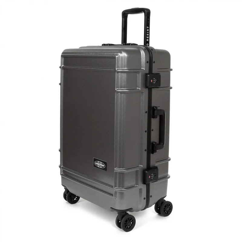 Eastpak selection Resist'r Case - 4-Rollen-Trolley L 78 cm (brushed metal)