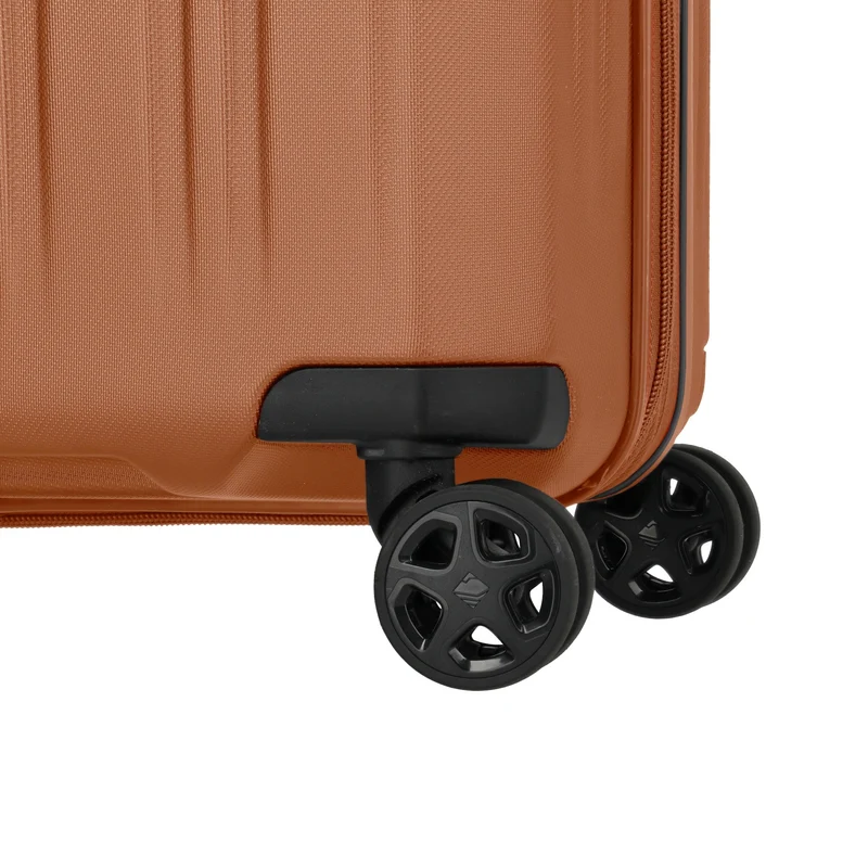 Travelite Dynamiic - 4-Rollen-Trolley L 76 cm erw. (kupfer)