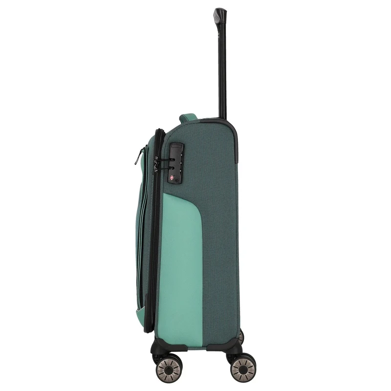 Travelite Viia - 4-Rollen-Kabinentrolley S 55 cm (Eukalyptus)