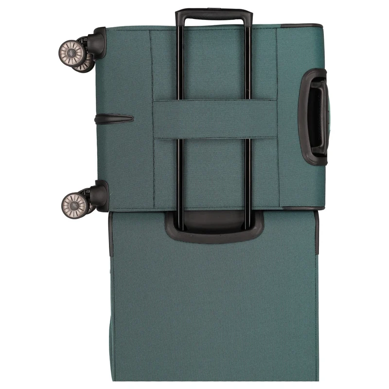 Travelite Viia - 4-Rollen-Kabinentrolley S 55 cm (Eukalyptus)