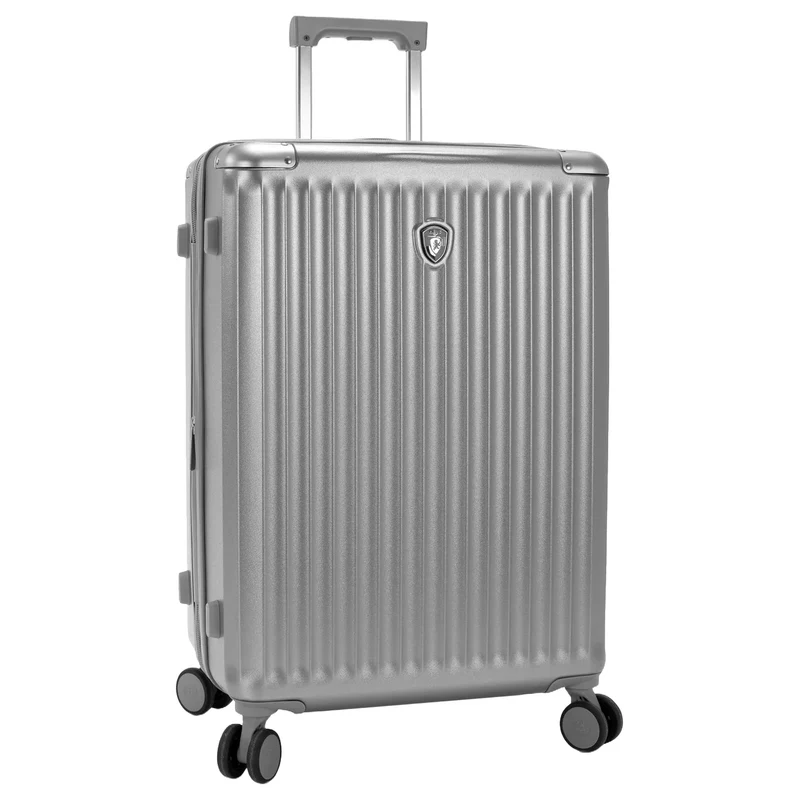 Heys Luxe - 4-Rollen-Trolley M 66 cm erw. (silver)