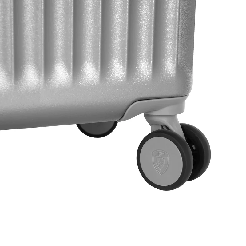 Heys Luxe - 4-Rollen-Trolley M 66 cm erw. (silver)